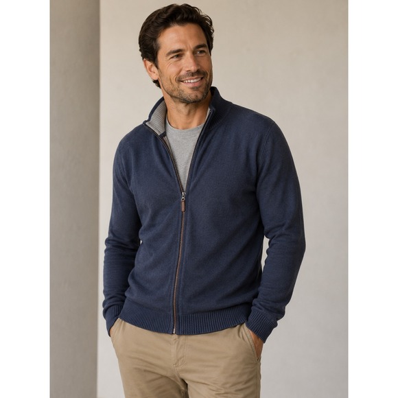 Tommy Bahama Other - Tommy Bahama Men's Cardigan Sweater‎ Navy Blue Size L